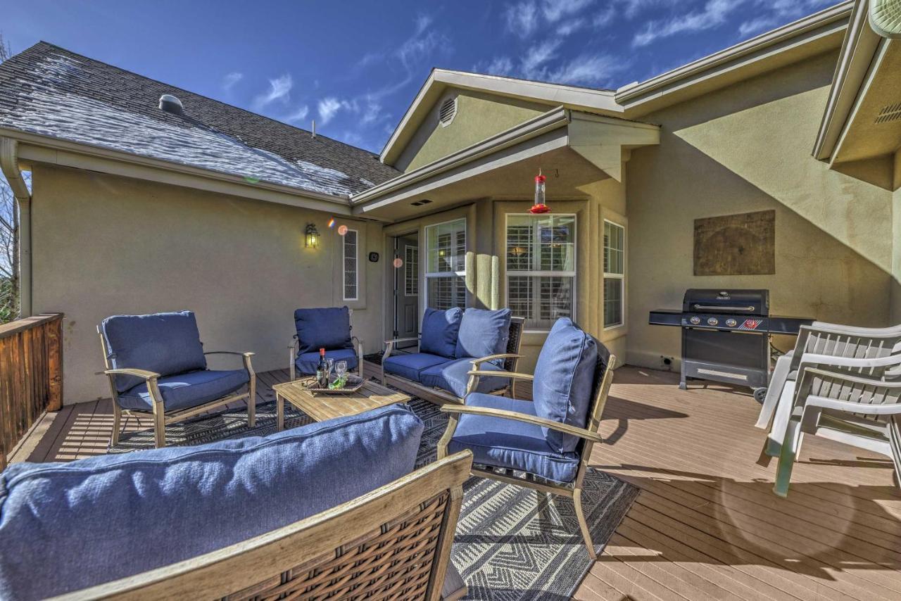 Roomy Ruidoso Retreat With Deck, Grill, And Mtn Views! Exterior foto